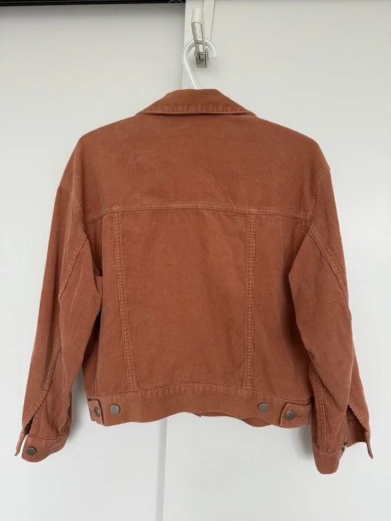 Uniqlo Corduroy Jacket in Rust - Picture 3 of 7